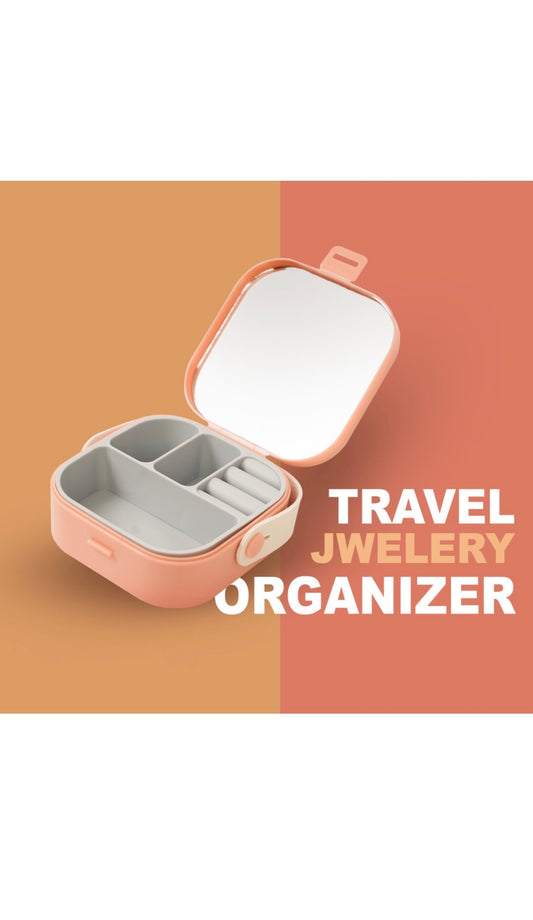Mirror Jewellery Organiser Travel Friendly