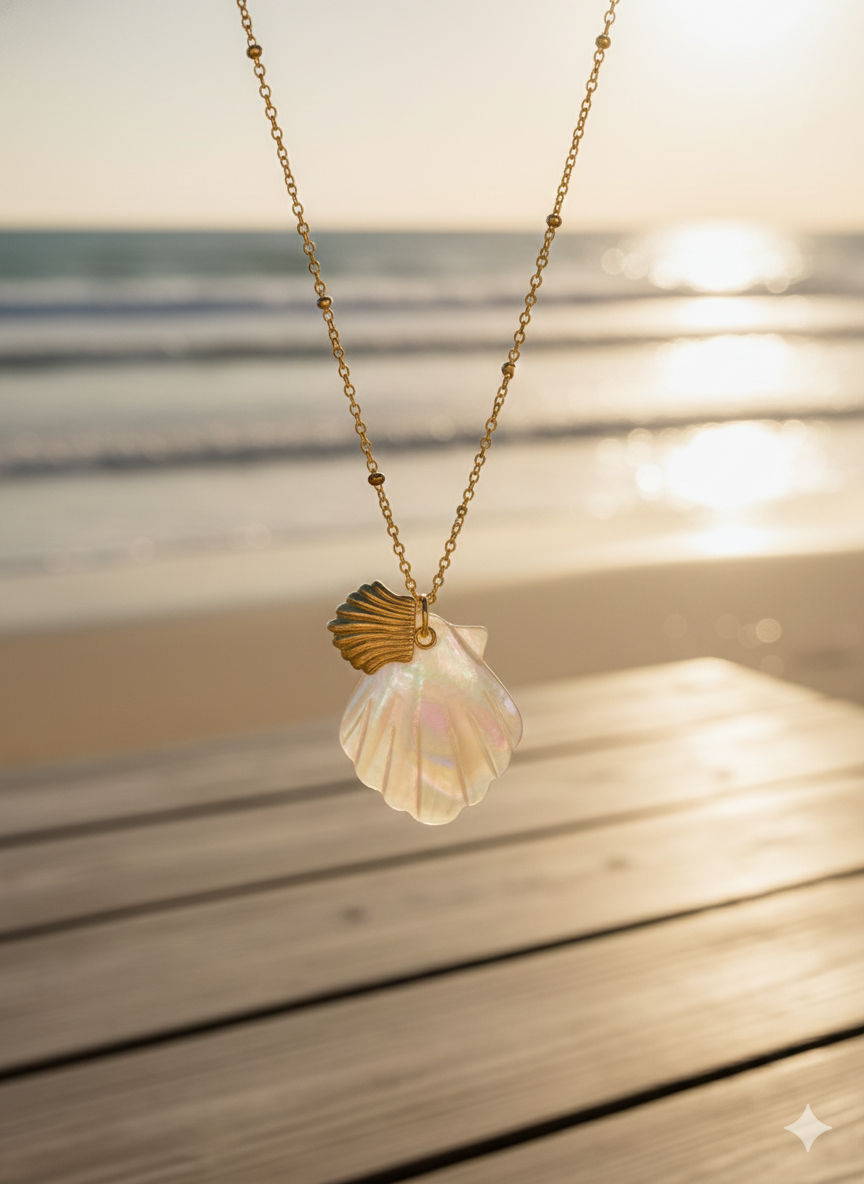 Anti-Tarnish Beach Pendent