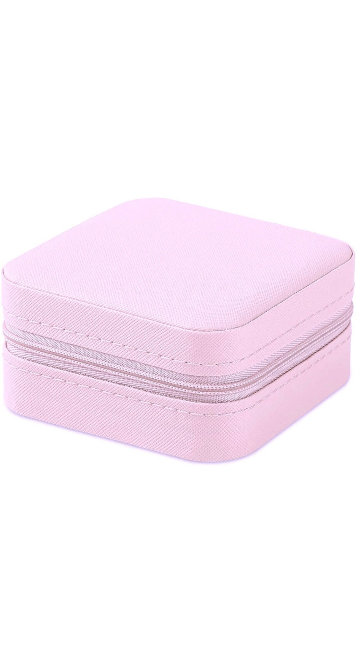 Square Velvet Jewellery Travel Organiser Box