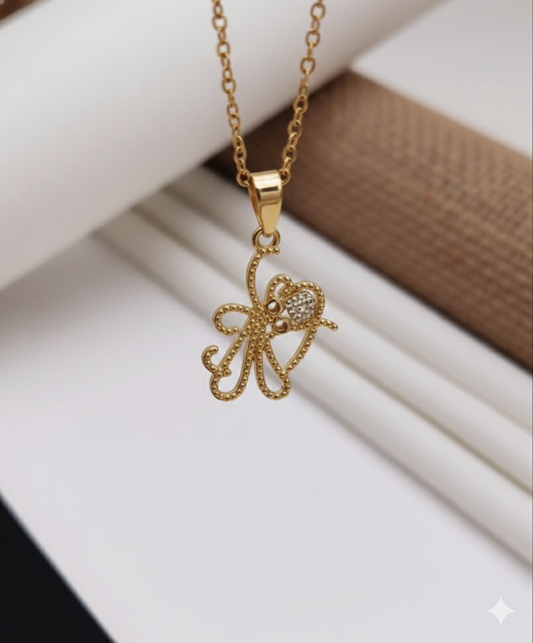 The Marina Octopus Pendant
