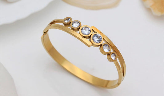 Aura Crystal Cuff