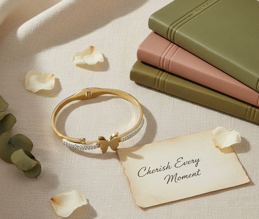 Luna Butterfly Bangle