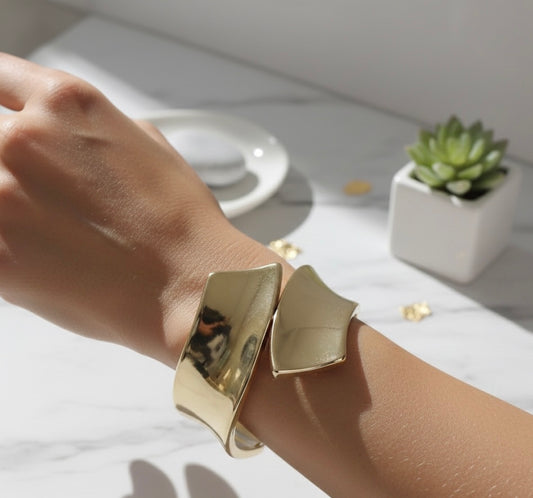 The Sculptural Fold Cuff